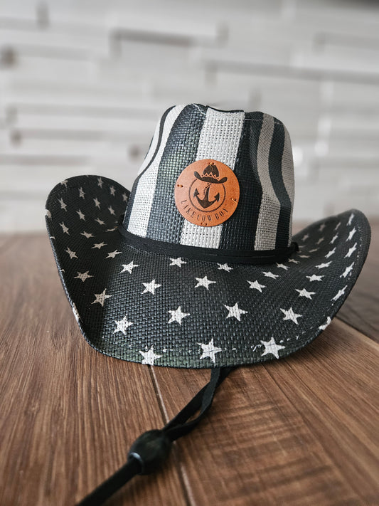 Black Lake Cowboy Stars & Stripes Cowboy Hat