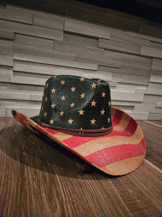 Lake Cowboy Stars & Stripes Cowboy Hat