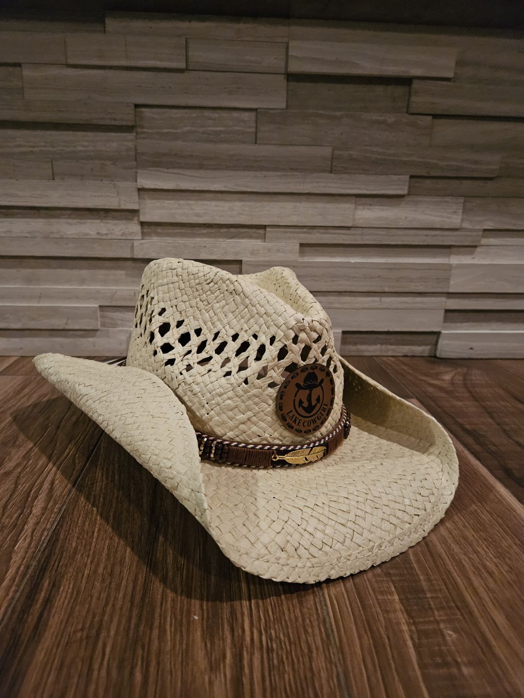 Lake Cowgirl Signature Cowboy Hat with Feather Band - (TWO COLOURS)